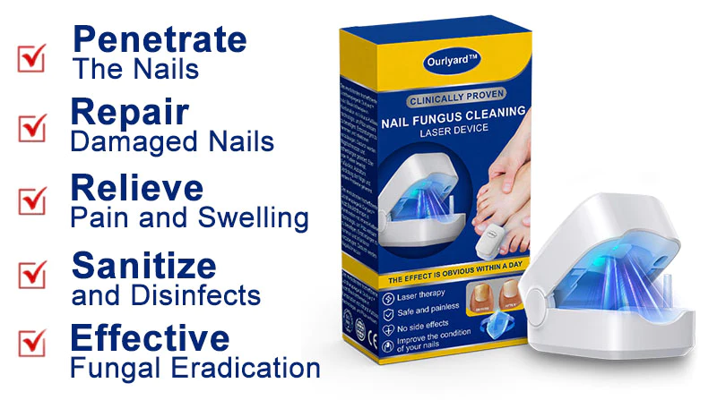 Ourlyard Efficient Light Therapy Device for the Treatment of Nail Disorders