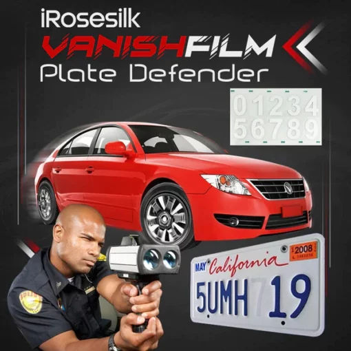 iRosesilk™ Defensor de placas VanishFilm