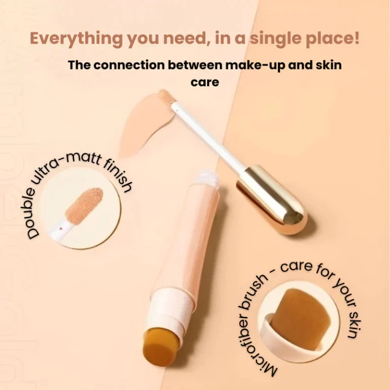 2 in 1 Foundation + Anti-Wrinkle Concealer - Image 2