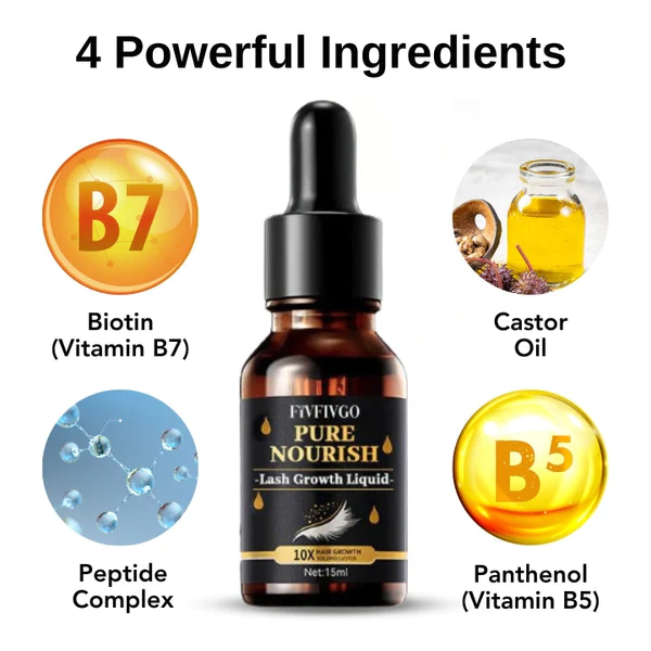 Fivfivgo™ Reines Ernähren Wimpernwachstum Flüssigkeit - Image 6