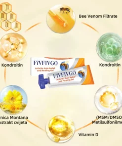 Alternative view of Fivfivgo™ Kanadisches Bienengift lindert Knochenschmerzen und repariert Knochenverletzungen Gel
