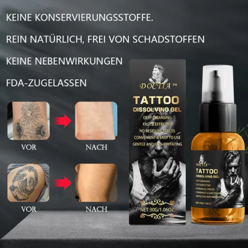 DOCTIA™ Tattoo-Auflösungsgel