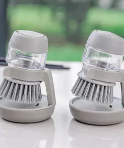 Multifunctional Pressing Cleaning Brush