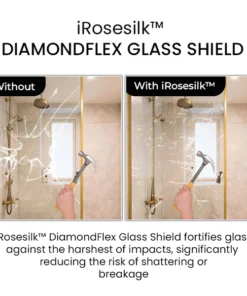 iRosesilk™ Escudo de vidrio DiamondFlex