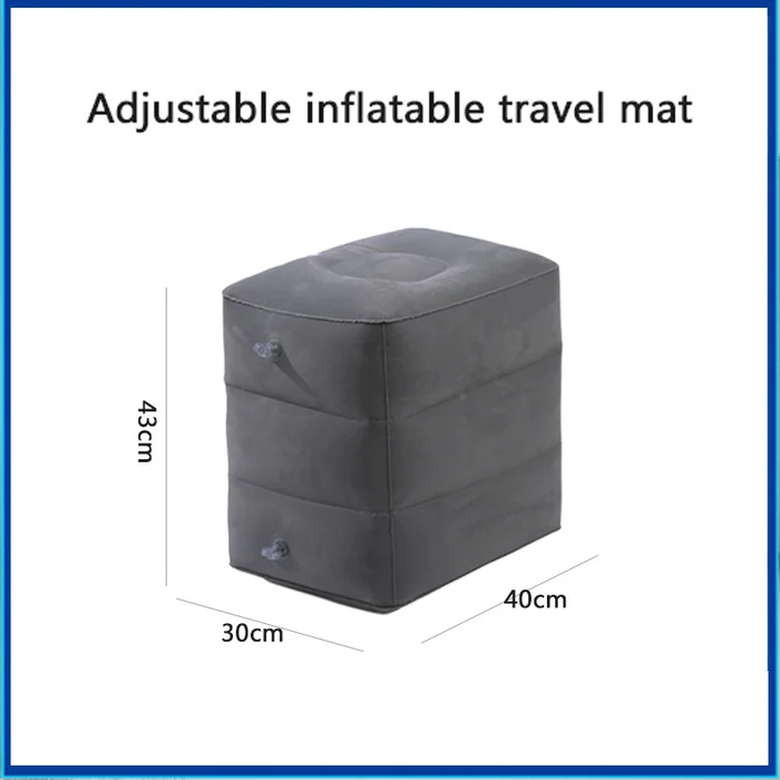 Pillow Inflatable Travel Foot Rest