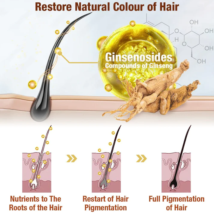 GFOUK BlackVelvet Hair Darkening Shampoo