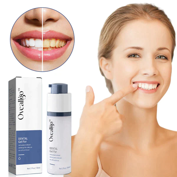 Oveallgo Gel dental blanqueador reparador regenerador de dientes