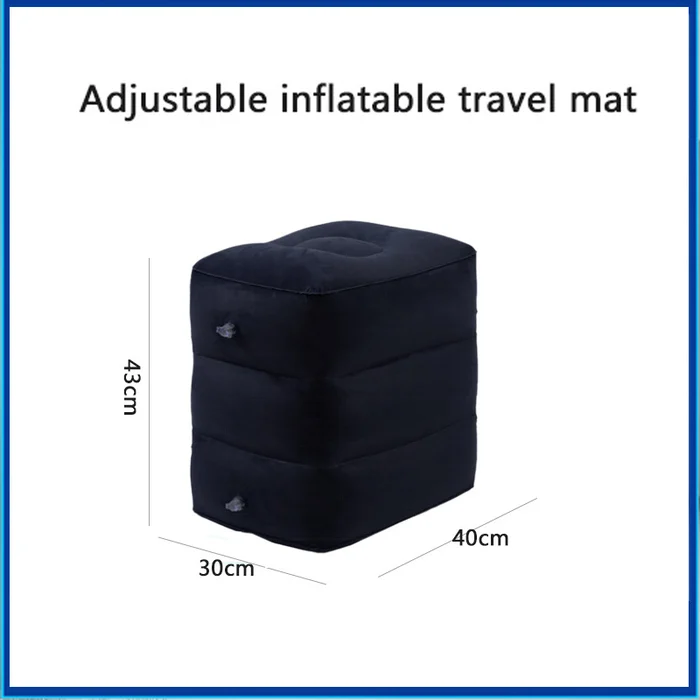 Pillow Inflatable Travel Foot Rest