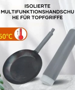 Topfgriff und Spatel-Gummi-Wärmeisolationsabdeckung