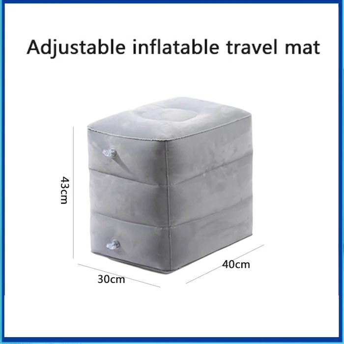 Pillow Inflatable Travel Foot Rest