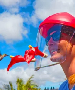 Wearable Hummingbird Feeding Mask