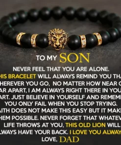 Lion Bracelet - Son Dad