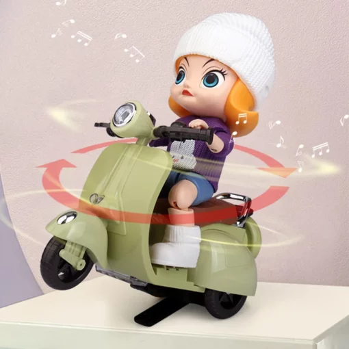 Electric Stunt Girl Tricycle