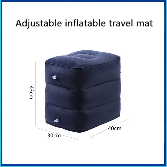 Pillow Inflatable Travel Foot Rest