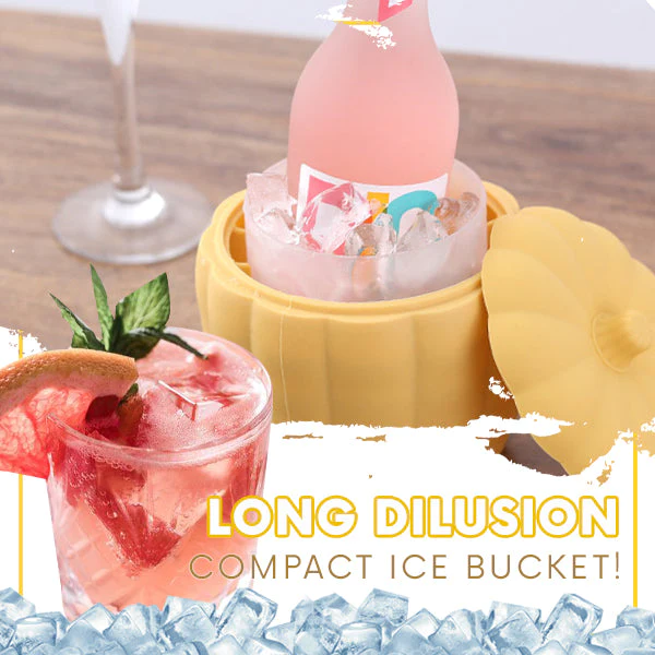 2-in-1 Ice Cube Maker Drink Cooler