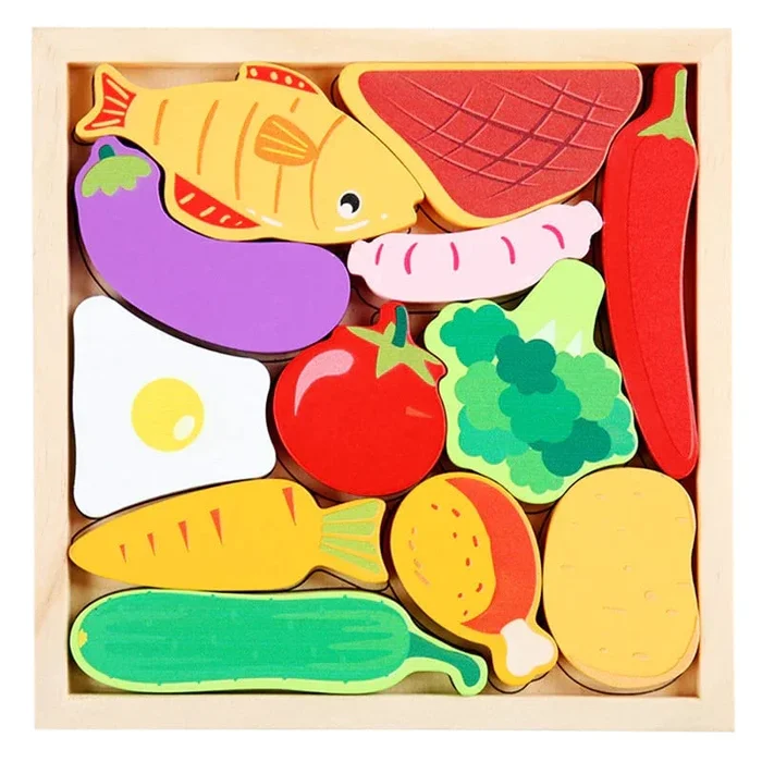 Animal Building Block & Puzzle
