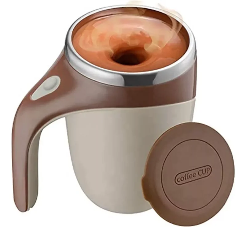 Magnetic Thermal Mixer Mug Cup 380ml Electric Cup