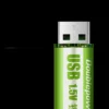 USB charging lithium battery