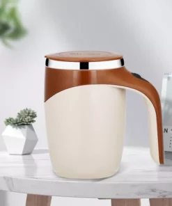 Alternative view of Magnetic Thermal Mixer Mug Cup 380ml Electric Cup