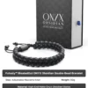 Futusly™ BloatedOut ONYX Obsidian Double Bead Bracelet