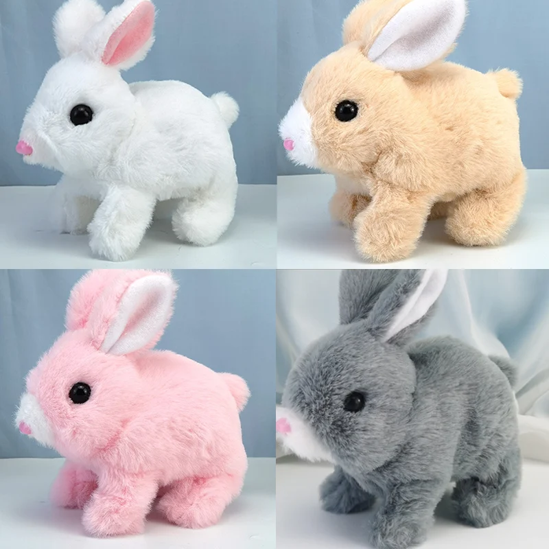 Plush Electric White Rabbit - Image 7
