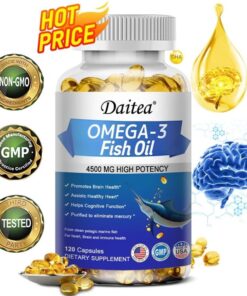 Natravor™Omega-3 Natural Fish Oil – 3 pcs (Buy 2 get 1 Free) 180 Softgels