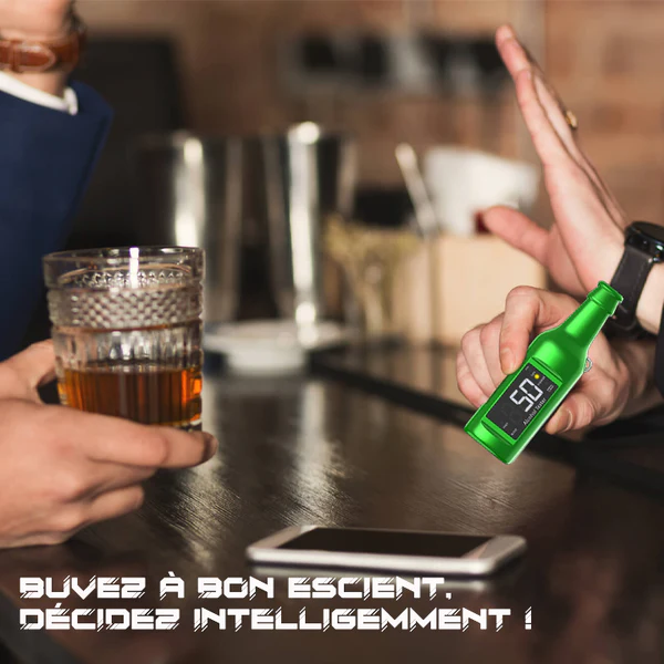 iRosesilk Porte-cls Alcootest Portable