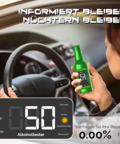 Lyseemin™ Tragbarer Alkoholtester Schlüsselanhänger