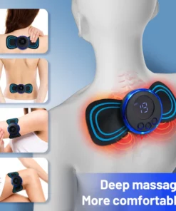 Neck Massager Lcd Display Massage Patch
