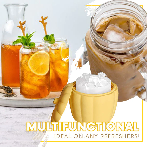 2-in-1 Ice Cube Maker Drink Cooler