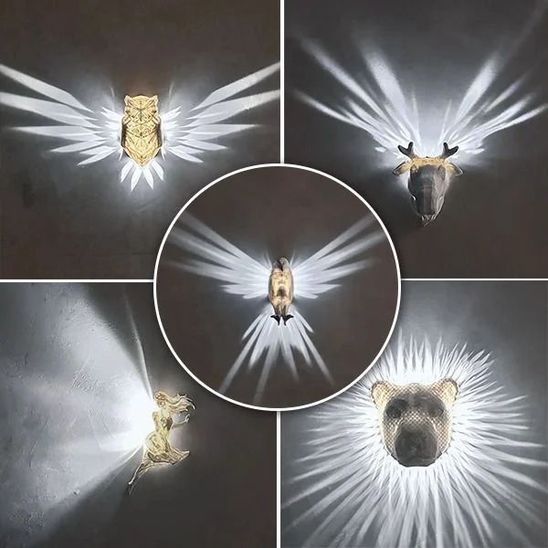 Bald Eagle Wall Light