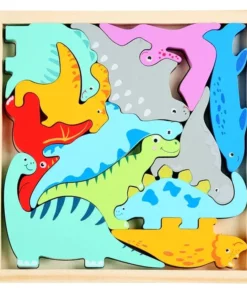 Animal Building Block & Puzzle