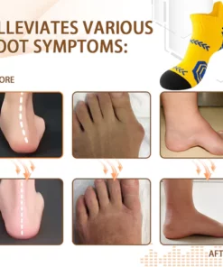 Alternative view of Fivfivgo™ Ferninfrarot-Fußkorrektur-Therapiesocken