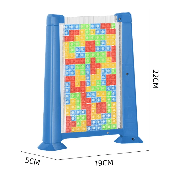 Childrens educational 3D Tetris building blocks three-dimensional jigsaw puzzle toy