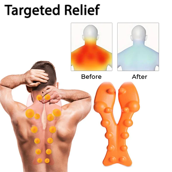Fivfivgo Trapezius-Triggerpunkt-Rcken-/Nackenmassageger