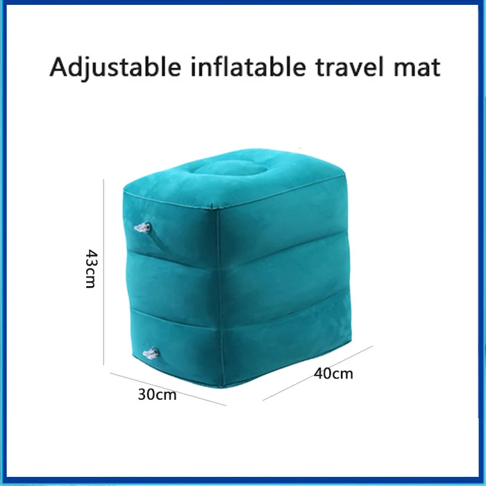 Pillow Inflatable Travel Foot Rest