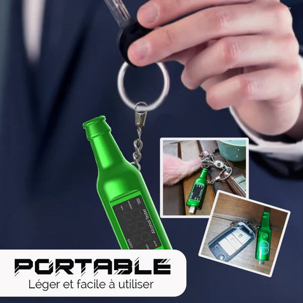iRosesilk Porte-cls Alcootest Portable