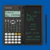 Solar Scientific Calculator with LCD Notepad