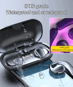 TWS Wireless Bone Conduction Digital Bluetooth Earbuds