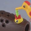 Woodpecker Magnetic Catching Bug Animal Feeding Toys