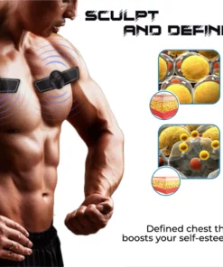 iRosesilk™ Entraîneur de poitrine à microcourant