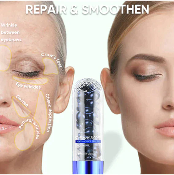 Fivfivgo Collagen Boost Anti-Aging Serum For Remove 97% Deep Wrinkles & Dark Spots