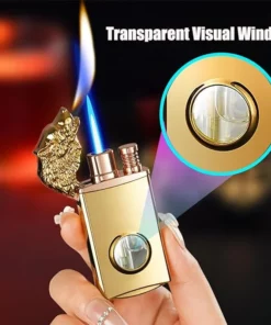 Alternative view of Wolf Head Lighter