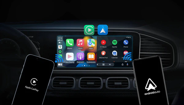 Fivfivgo Kabelloses CarPlay/Android Auto
