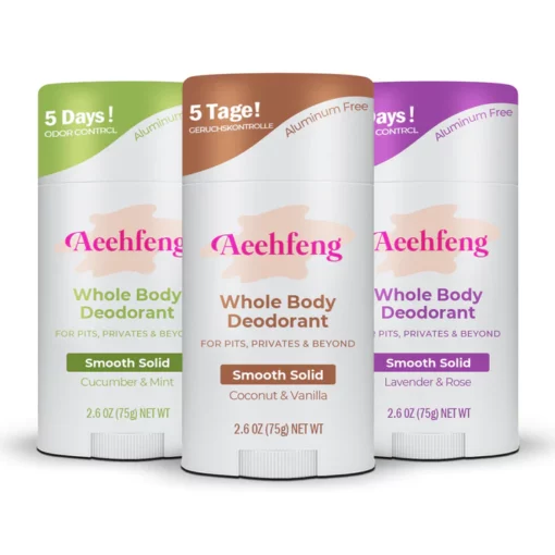 Aeehfeng™ Natural Aluminum-Free Deodorant - Eliminate body odor permanently