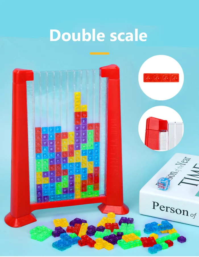 Building Blocks Board Tangram Math Kids Children Educational Toys - Image 2