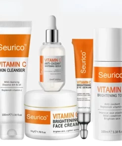 Alternative view of Beauty Skin Care Set – Whitening Cream Face Cleaning Glowing Moisturizr Dark Skin Serum Anti Wrinkle Facial Products Kits Vitamins