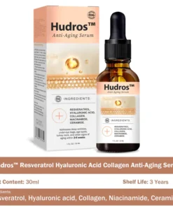 Hudros™ Resveratrol Hyaluronic Acid Collagen Anti-Aging Serum