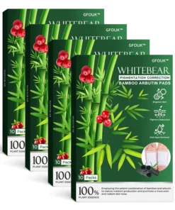 Alternative view of GFOUK™ WHITEBEAR Pigmentation Correction Bamboo Arbutin Pads