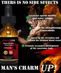 Alternative view of RAINDEW Labs Complex Men’s Drops